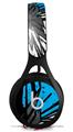 WraptorSkinz Skin Decal Wrap compatible with Beats EP Headphones Baja 0040 Blue Medium Skin Only HEADPHONES NOT INCLUDED