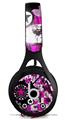 WraptorSkinz Skin Decal Wrap compatible with Beats EP Headphones Pink Star Splatter Skin Only HEADPHONES NOT INCLUDED