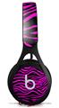 WraptorSkinz Skin Decal Wrap compatible with Beats EP Headphones Pink Zebra Skin Only HEADPHONES NOT INCLUDED