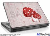 Laptop Skin (Medium) - Mushrooms Red