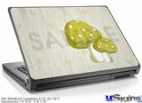 Laptop Skin (Medium) - Mushrooms Yellow