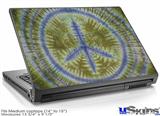 Laptop Skin (Medium) - Tie Dye Peace Sign 102