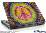 Laptop Skin (Medium) - Tie Dye Peace Sign 109