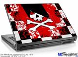 Laptop Skin (Medium) - Emo Skull 5