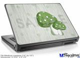 Laptop Skin (Medium) - Mushrooms Green