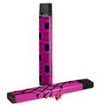 Skin Decal Wrap 2 Pack for Juul Vapes Criss Cross Pink JUUL NOT INCLUDED