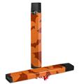 Skin Decal Wrap 2 Pack for Juul Vapes Deathrock Bats Orange JUUL NOT INCLUDED