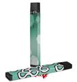 Skin Decal Wrap 2 Pack for Juul Vapes Bokeh Hex Seafoam Green JUUL NOT INCLUDED