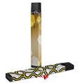 Skin Decal Wrap 2 Pack for Juul Vapes Bokeh Hex Yellow JUUL NOT INCLUDED