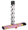 Skin Decal Wrap 2 Pack for Juul Vapes Face Light Pink JUUL NOT INCLUDED