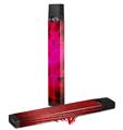 Skin Decal Wrap 2 Pack for Juul Vapes Cubic Shards Red JUUL NOT INCLUDED