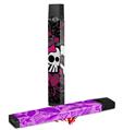 Skin Decal Wrap 2 Pack for Juul Vapes Girly Skull Bones JUUL NOT INCLUDED