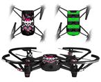 Skin Decal Wrap 2 Pack for DJI Ryze Tello Drone Scene Skull Splatter DRONE NOT INCLUDED