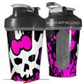 Decal Style Skin Wrap works with Blender Bottle 20oz Punk Skull Princess (BOTTLE NOT INCLUDED)