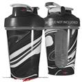 Decal Style Skin Wrap works with Blender Bottle 20oz Black Marble (BOTTLE NOT INCLUDED)