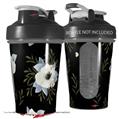 Decal Style Skin Wrap works with Blender Bottle 20oz Poppy Dark (BOTTLE NOT INCLUDED)