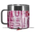 Skin Decal Wrap for Yeti Coffee Mug 14oz Grunge Love - 14 oz CUP NOT INCLUDED by WraptorSkinz