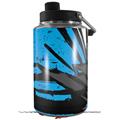 Skin Decal Wrap for Yeti 1 Gallon Jug Baja 0040 Blue Medium - JUG NOT INCLUDED by WraptorSkinz