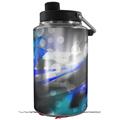 Skin Decal Wrap for Yeti 1 Gallon Jug ZaZa Blue - JUG NOT INCLUDED by WraptorSkinz