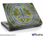 Laptop Skin (Small) - Tie Dye Peace Sign 102