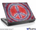 Laptop Skin (Small) - Tie Dye Peace Sign 105