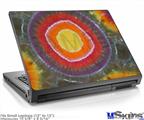 Laptop Skin (Small) - Tie Dye Circles 100