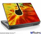 Laptop Skin (Small) - Tie Dye Music Note 100