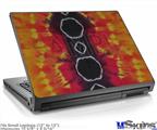 Laptop Skin (Small) - Tie Dye Spine 100