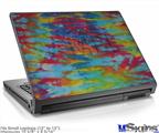 Laptop Skin (Small) - Tie Dye Tiger 100