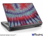 Laptop Skin (Small) - Tie Dye Fancy Stripes