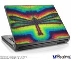 Laptop Skin (Small) - Tie Dye Dragonfly