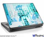 Laptop Skin (Small) - Electro Graffiti Blue