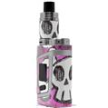 Skin Decal Wrap for Smok AL85 Alien Baby Cartoon Skull Pink VAPE NOT INCLUDED