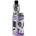 Skin Decal Wrap for Smok AL85 Alien Baby Cartoon Skull Purple VAPE NOT INCLUDED