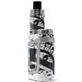 Skin Decal Wrap for Smok AL85 Alien Baby Baja 0018 Blue Medium VAPE NOT INCLUDED