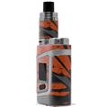 Skin Decal Wrap for Smok AL85 Alien Baby Baja 0040 Orange Burnt VAPE NOT INCLUDED