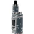 Skin Decal Wrap for Smok AL85 Alien Baby Winter Snow Dark Blue VAPE NOT INCLUDED