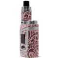 Skin Decal Wrap for Smok AL85 Alien Baby Folder Doodles Pink VAPE NOT INCLUDED