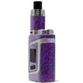 Skin Decal Wrap for Smok AL85 Alien Baby Folder Doodles Purple VAPE NOT INCLUDED