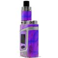 Skin Decal Wrap for Smok AL85 Alien Baby Cubic Shards Pink VAPE NOT INCLUDED