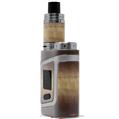 Skin Decal Wrap for Smok AL85 Alien Baby Exotic Wood Beeswing Eucalyptus Burst Dark Mocha VAPE NOT INCLUDED