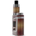 Skin Decal Wrap for Smok AL85 Alien Baby Exotic Wood Zebra Wood Vertical Burst Red Cherry VAPE NOT INCLUDED