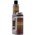 Skin Decal Wrap for Smok AL85 Alien Baby Exotic Wood Zebra Wood Burst Red Cherry VAPE NOT INCLUDED