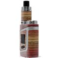 Skin Decal Wrap for Smok AL85 Alien Baby Exotic Wood Zebra Wood Burst Fire Red VAPE NOT INCLUDED