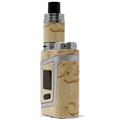 Skin Decal Wrap for Smok AL85 Alien Baby Exotic Wood Karelian Burl VAPE NOT INCLUDED