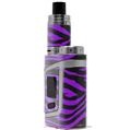 Skin Decal Wrap for Smok AL85 Alien Baby Purple Zebra VAPE NOT INCLUDED