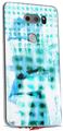 Skin Decal Wrap for LG V30 Electro Graffiti Blue