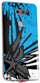 Skin Decal Wrap for LG V30 Baja 0040 Blue Medium