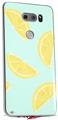 Skin Decal Wrap compatible with LG V30 Lemons Blue