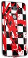 Skin Decal Wrap for LG V30 Checkerboard Splatter